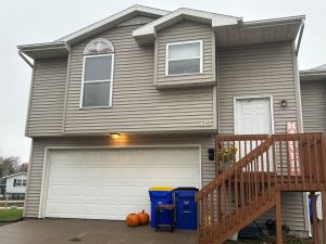 Close Up View of Front of Home
